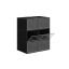 Shoe boxes 6 pcs. up to size 46, black