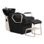 Hair washing station Omega Marina, Black