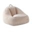 Puf Mark Adler Comfy 4.0 z oparciem, beżowy, 23 × 43 × 43 cm