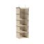 Hanging fabric shelf 30x30x90cm, beige