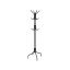 Metal clothes rack, black
