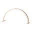 Adjustable LED cosmetic lamp "Glow Arche II", 582 diodes, gold