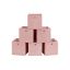 Set of 6 boxes 30x30x30cm., pink