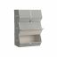 Set of 4 boxes, gray