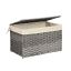 Box / basket made of natural polyrattan, 60l capacity