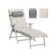 Leżak SONGMICS GCB024GZ02, 58 × 183 × 97 cm