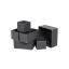 Gray underwear/drawer organizer boxes, 6pcs.