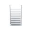 Shoe rack 100 x 29 x 175 cm., gray