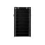 Fabric shoe rack 88 x 28 x 160 cm., black