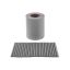 PVC privacy screens 40 m, light grey