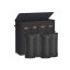 Корзина для белья SONGMICS RLH014B01, 3 отделения, 160 л, 84 × 33 × 75 см