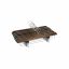 Adjustable trouser hangers 8 pcs. brown
