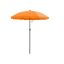 Parasol plażowy składany Ø 160 cm, pomarańczowy