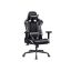 Gaming chair with large seat