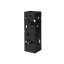 Umbrella stand 15.5 x 15.5 x 49 cm., black