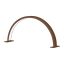 Desk cosmetic lamp Glow Arche II, 582 LED, 40 W, Brown