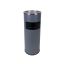 Freestanding ashtray/trash can, grey