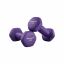 Dumbbell set 2 x 1 kg, purple
