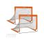 Children's football goal set, 2 pcs., orange