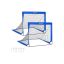 Children's football goal set, 2 pcs., blue