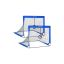 Foldable children's football goal, 2 pcs., blue
