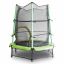 Trampolina dla dzieci 140 cm, jasnozielona
