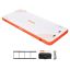 Inflatable floating dock platform 15x6 feet with ladder and basket