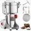 Electric grain mill 3400 W, stainless steel, commercial