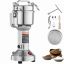 Electric grain mill 2000 W, stainless steel, commercial