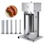 Electric sausage stuffer, 12 L, 200 W, 304 stainless steel, 5 tubes