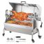 BBQ spit, 52 W, for chicken, pork, lamb