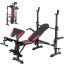 Multifunctional adjustable weight bench, 660 lbs, for home workouts
