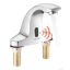 Touchless bathroom sink faucet, automatic, chrome