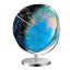 Illuminated 13 inch educational globe with metal stand and LED lighting