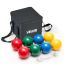 Bocce game set, 107 mm, 8 resin balls, carrying bag