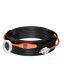 Pipe heating cable 25 m 23 w/m with thermostat, frost protection
