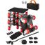 Furniture cart with 5 wheels, carbon steel, 3474 lb load capacity