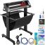 Vinyl cutter 720 mm with LED display and stand, semi-automatic