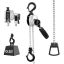 Manual chain hoist 0.5 T, 6 m, G80 steel chain, double brake