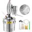 20 L stainless steel alcohol distillation apparatus with thermometer