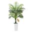 Artificial areca palm 1524 mm with white pot, for indoor and outdoor decoration