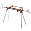 Steel miter saw folding stand, 300 kg load capacity