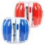 Inflatable bubble balls, 2 pcs., 1.2 m, red and blue