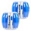 Inflatable bubble balls, 2 pcs., 0.9 m, blue