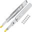 Drawer runners with lock, 50.8 cm, steel, industrial, 226.8 kg load capacity
