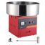 Electric cotton candy maker, 1000 W, red, stainless steel bowl