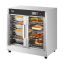 Hot food warmer, stainless steel, 4 levels, with water tray