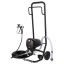 Stationary electric airless paint sprayer 750W 3000 PSI with cart