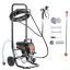 Stationary airless electric paint sprayer 950W 3000 PSI with cart