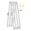 Aluminum loading ramp, 1000 lbs, universal, with handles